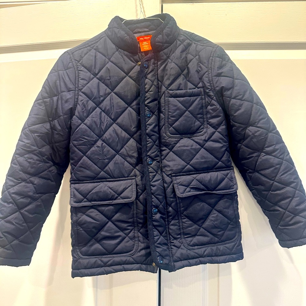 Boy Spring Jacket size 7-8 in navy blue